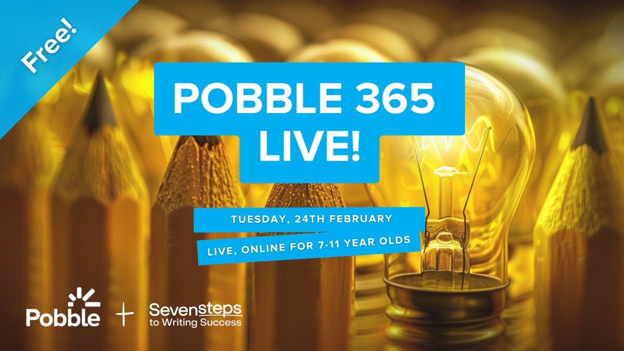 Pobble Live Lessons, Live Writing Sessions for Primary Classrooms