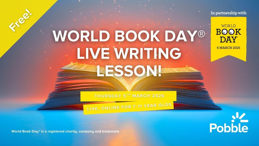 Pobble 365 Live - World Book Day 2026